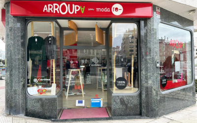 Arroupa renueva su imagen en su séptimo aniversario  con la entrada en la cooperativa Moda re-